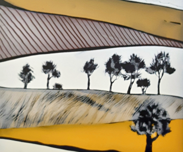 O. Kuchtová: Tváře krajiny technikou smaltu