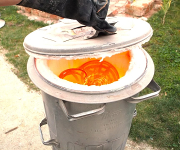 VÝPAL RAKU s Juryškou a Petrem Uhlířovými